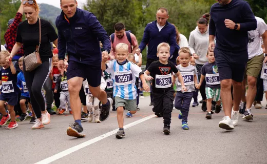 Dzieci też miały swój bieg na Festiwalu Biegowym. Była radość i zdrowa rywalizacja  - 20